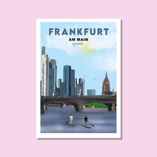 Heimatposter Frankfurt am Main