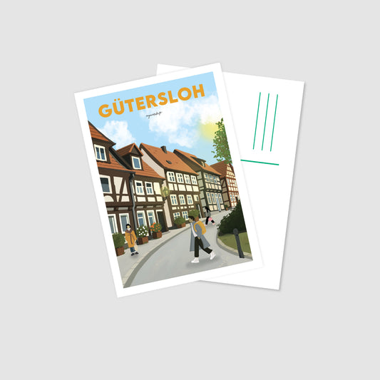 Postkarte Gütersloh