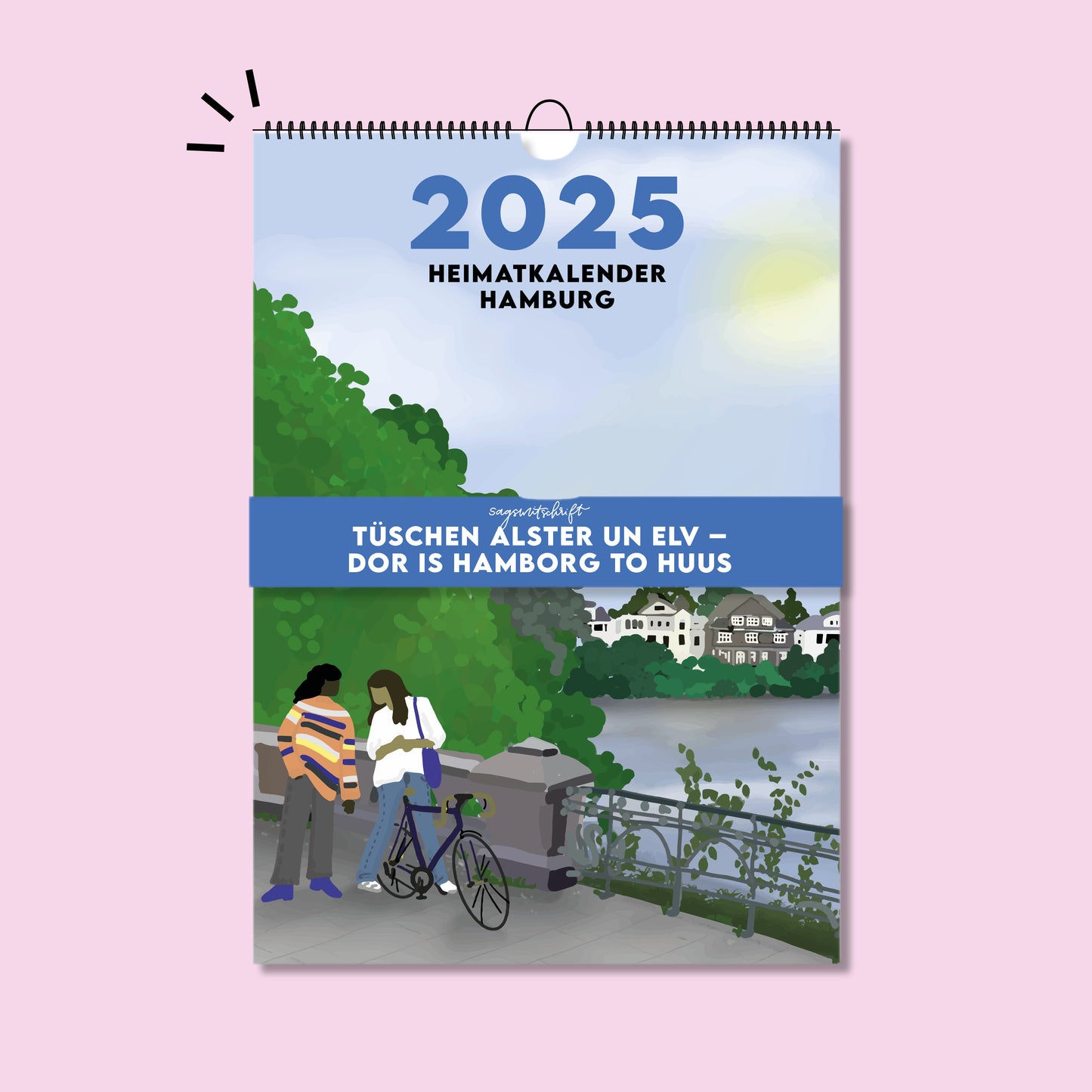 A4 Heimatkalender Hamburg 2026