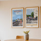 Handgezeichnetes Heimatposter Altona Hamburg – Ansicht 2
