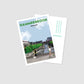 Handgezeichnete Postkarte Hammerbrook Hamburg