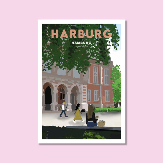 Heimatposter Harburg Hamburg