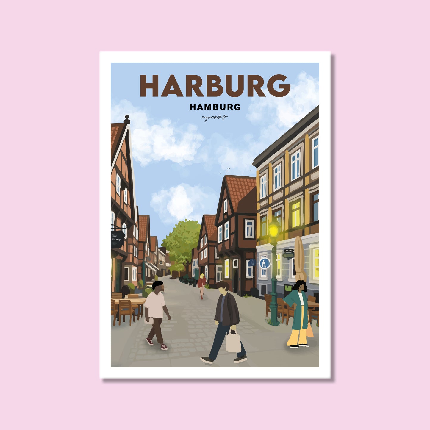Heimatposter Harburg Hamburg