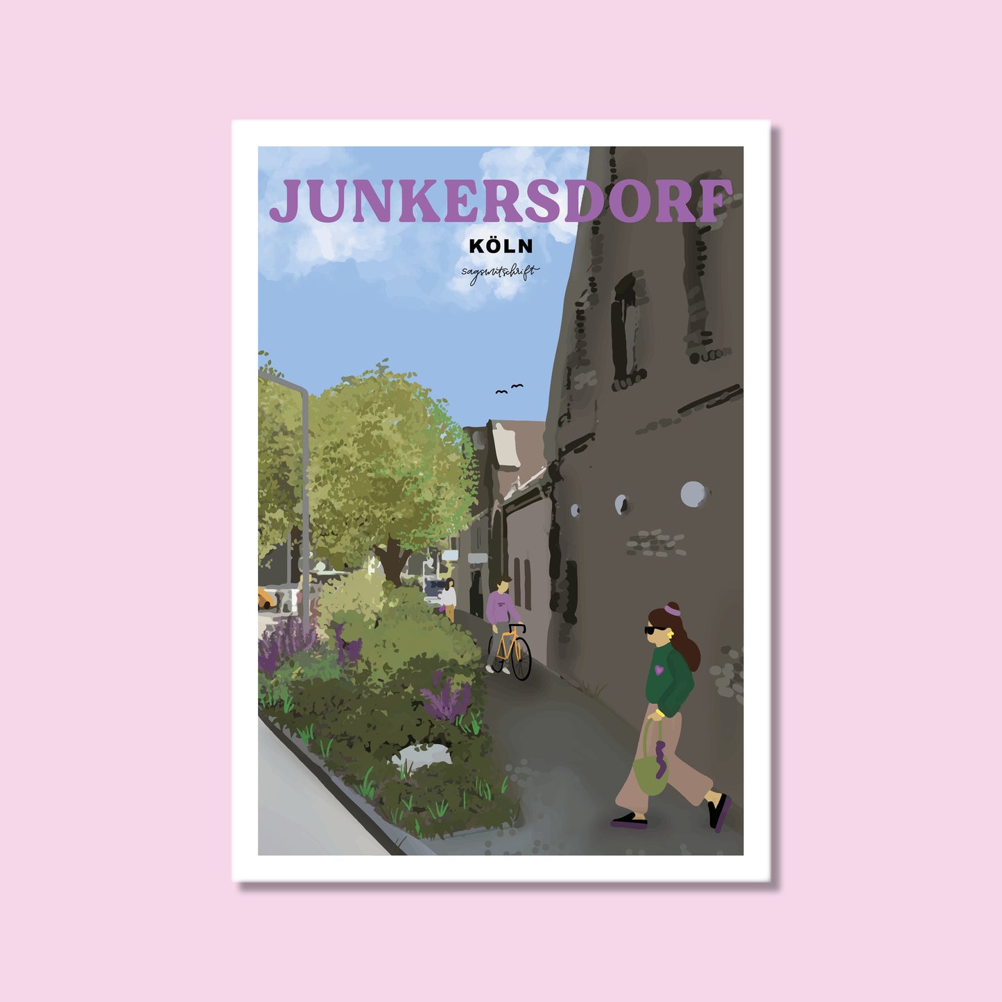 Heimatposter Junkersdorf Köln