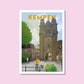Handgezeichnetes Heimatposter Kempen