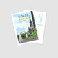 Handgezeichnete Postkarte Kölle Alaaf Köln