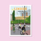Handgezeichnetes Heimatposter Hannover Linden