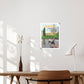 Handgezeichnetes Heimatposter Hannover Linden – Ansicht 2