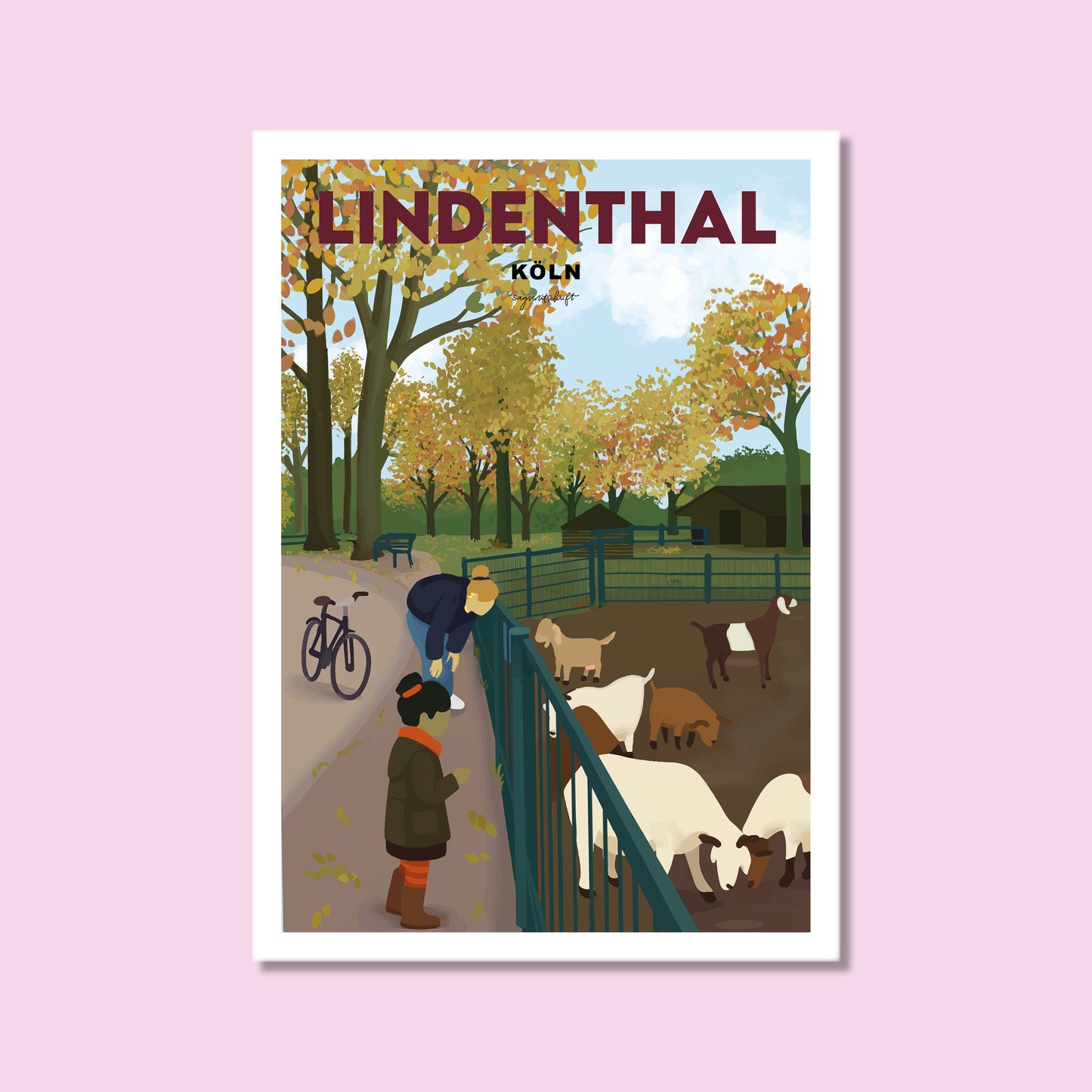 Heimatposter Lindenthal Köln