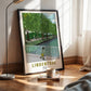 Handgezeichnetes Heimatposter Lindenthal Köln – Ansicht 2