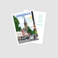 Handgezeichnete Postkarte Longerich Köln