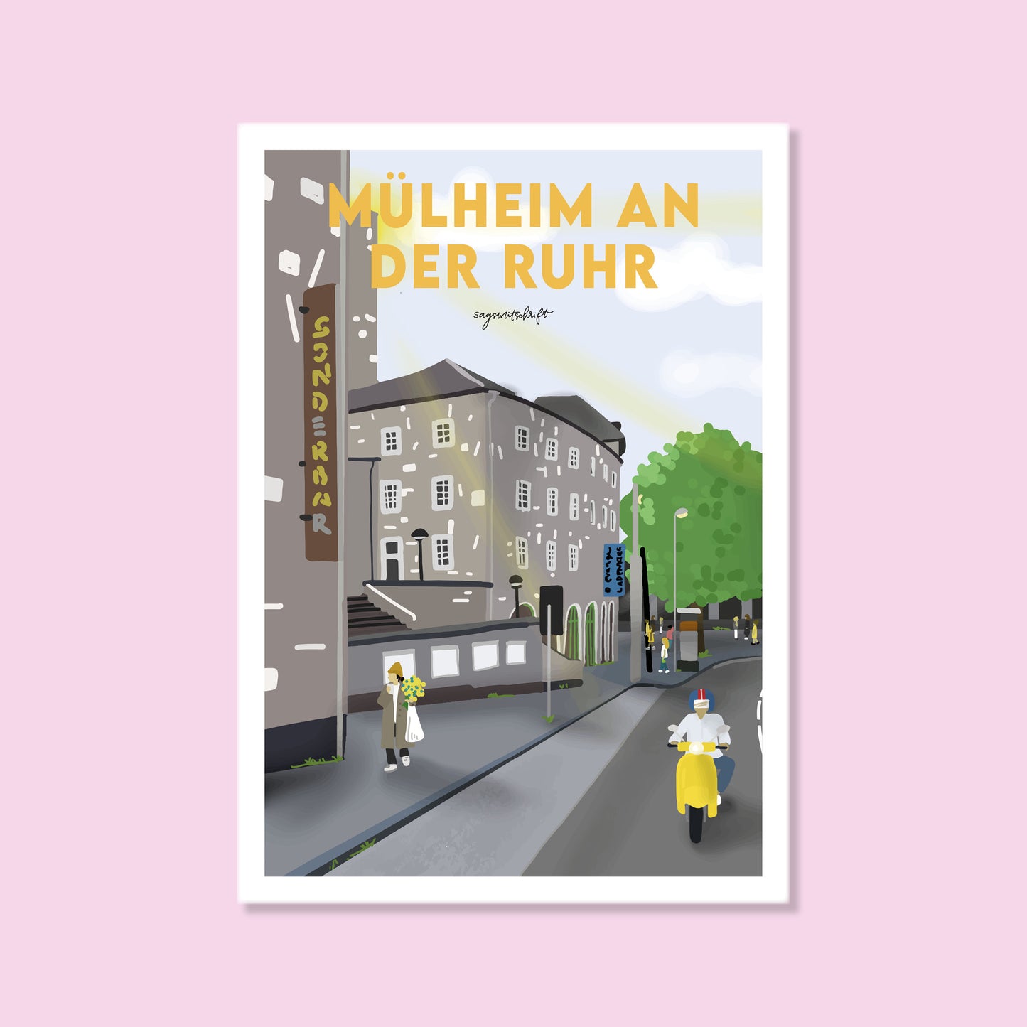 Heimatposter Mülheim an der Ruhr