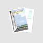 Handgezeichnete Postkarte Köln Mülheim
