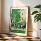 Handgezeichnetes Heimatposter Neuehrenfeld Köln – Ansicht 2