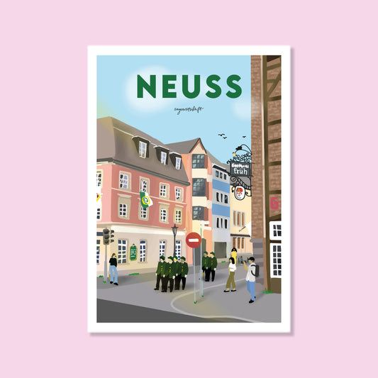 Heimatposter Neuss Schützenfest