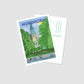 Handgezeichnete Postkarte Nordhorn