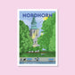 Handgezeichnetes Heimatposter Nordhorn