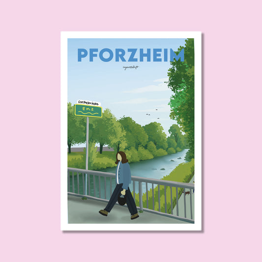 Heimatposter Pforzheim