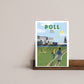 Handgezeichnetes Heimatposter Poll Köln – Ansicht 2