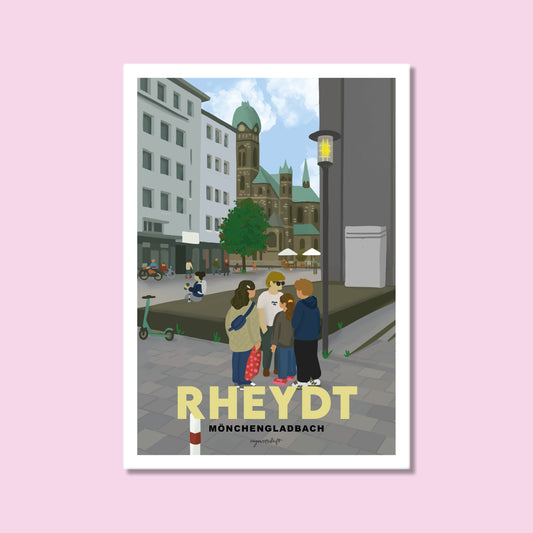Heimatposter Rheydt Mönchengladbach