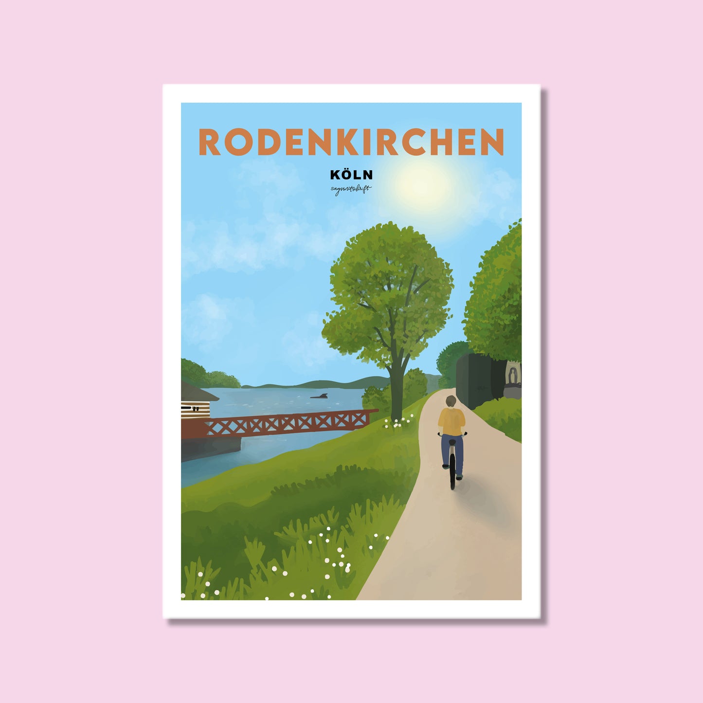 Heimatposter Rodenkirchen Köln