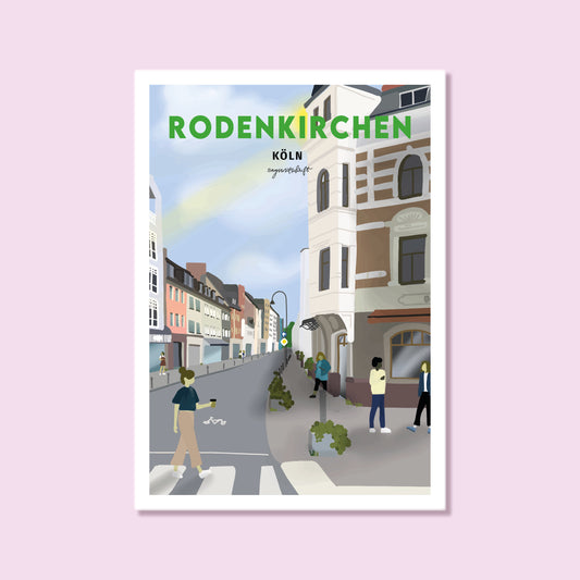 Heimatposter Rodenkirchen Köln