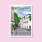 Handgezeichnetes Heimatposter Rotthausen Gelsenkirchen