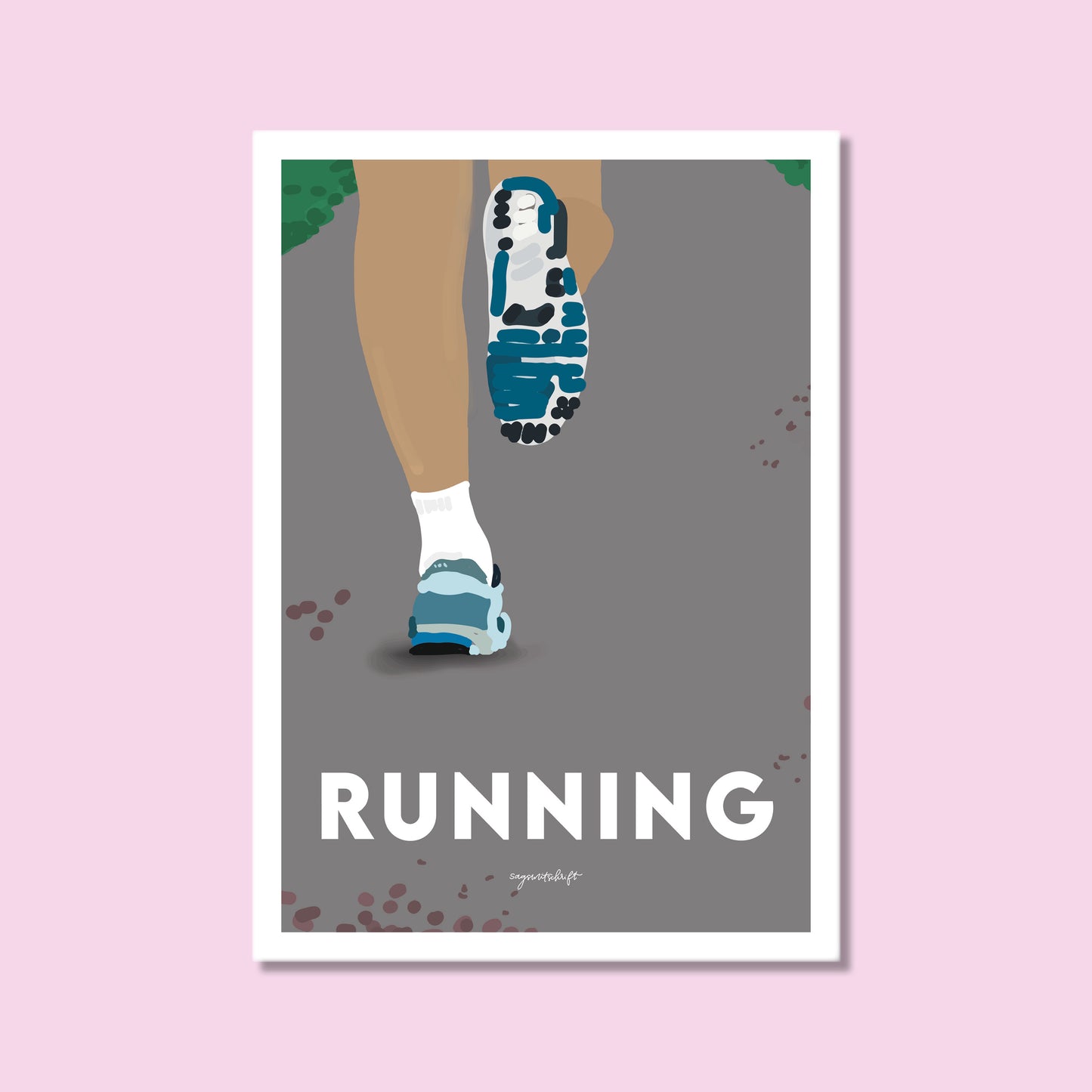 Leidenschaftsposter Running