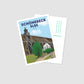 Handgezeichnete Postkarte Schönebeck