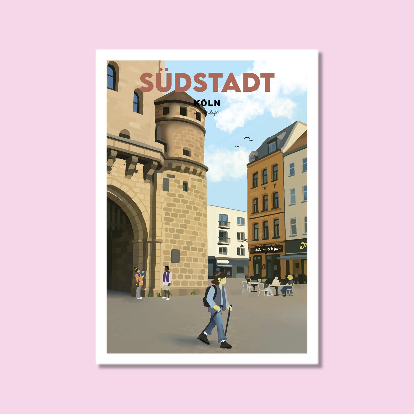 Heimatposter Südstadt Köln
