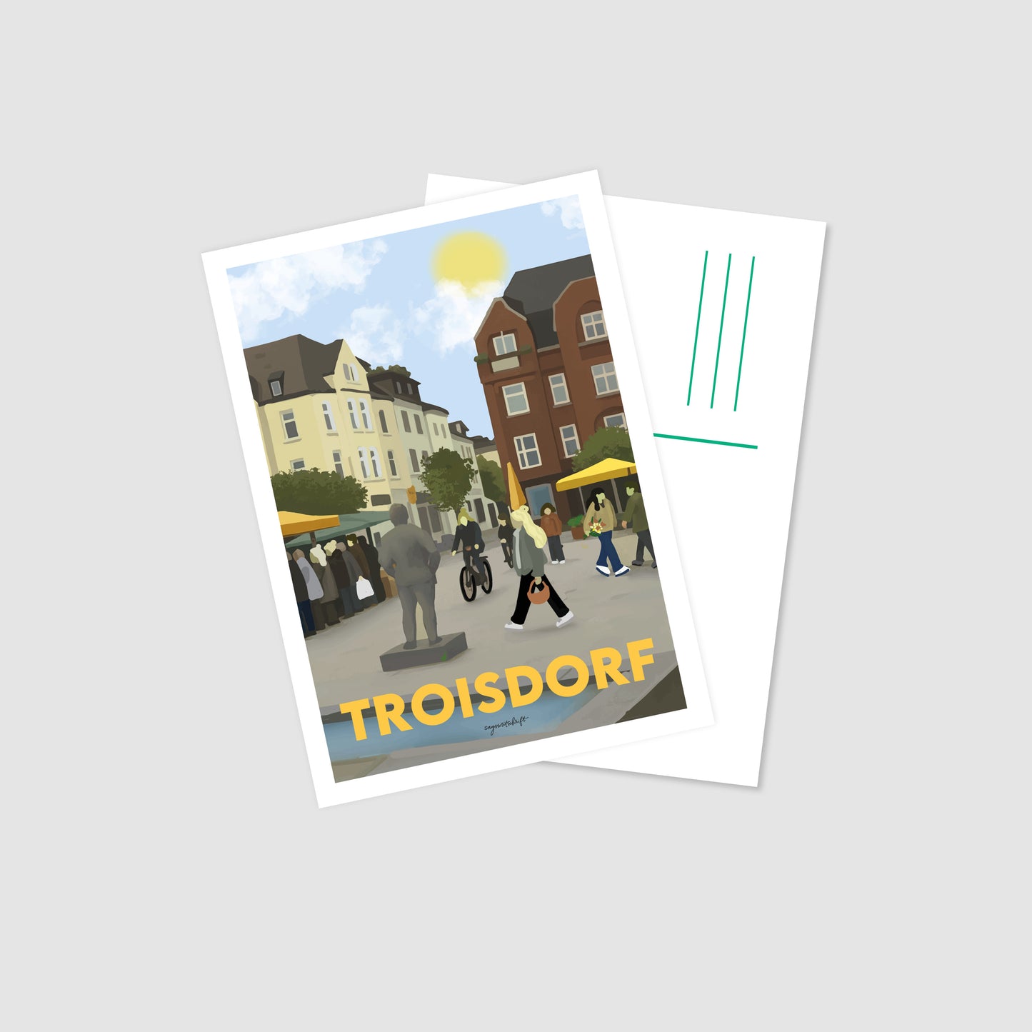 Postkarte Troisdorf