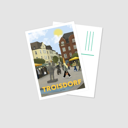 Postkarte Troisdorf