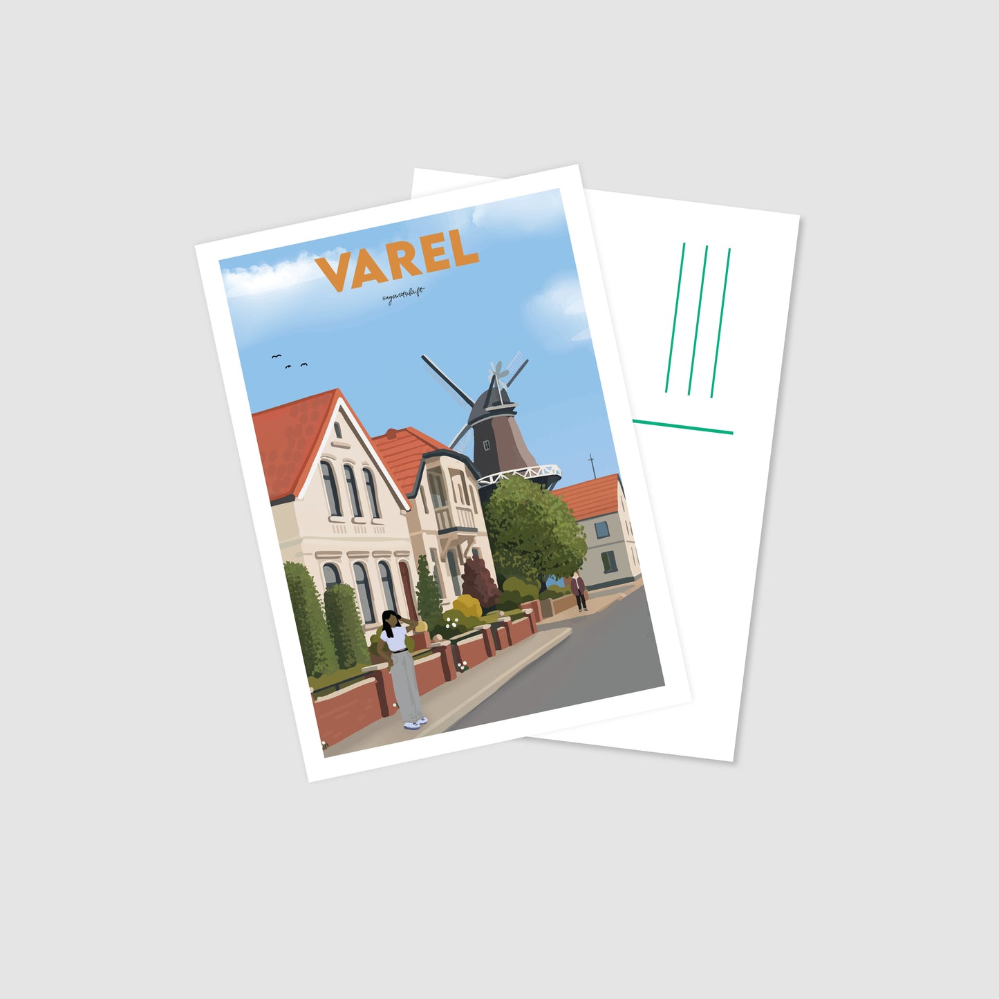 Postkarte Varel