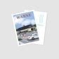 Handgezeichnete Postkarte Wanne Herne