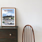 Handgezeichnetes Heimatposter Wanne Herne – Ansicht 2
