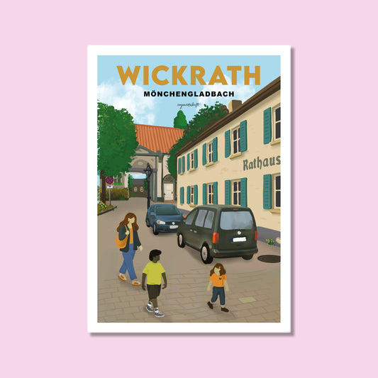 Heimatposter Wickrath Mönchengladbach