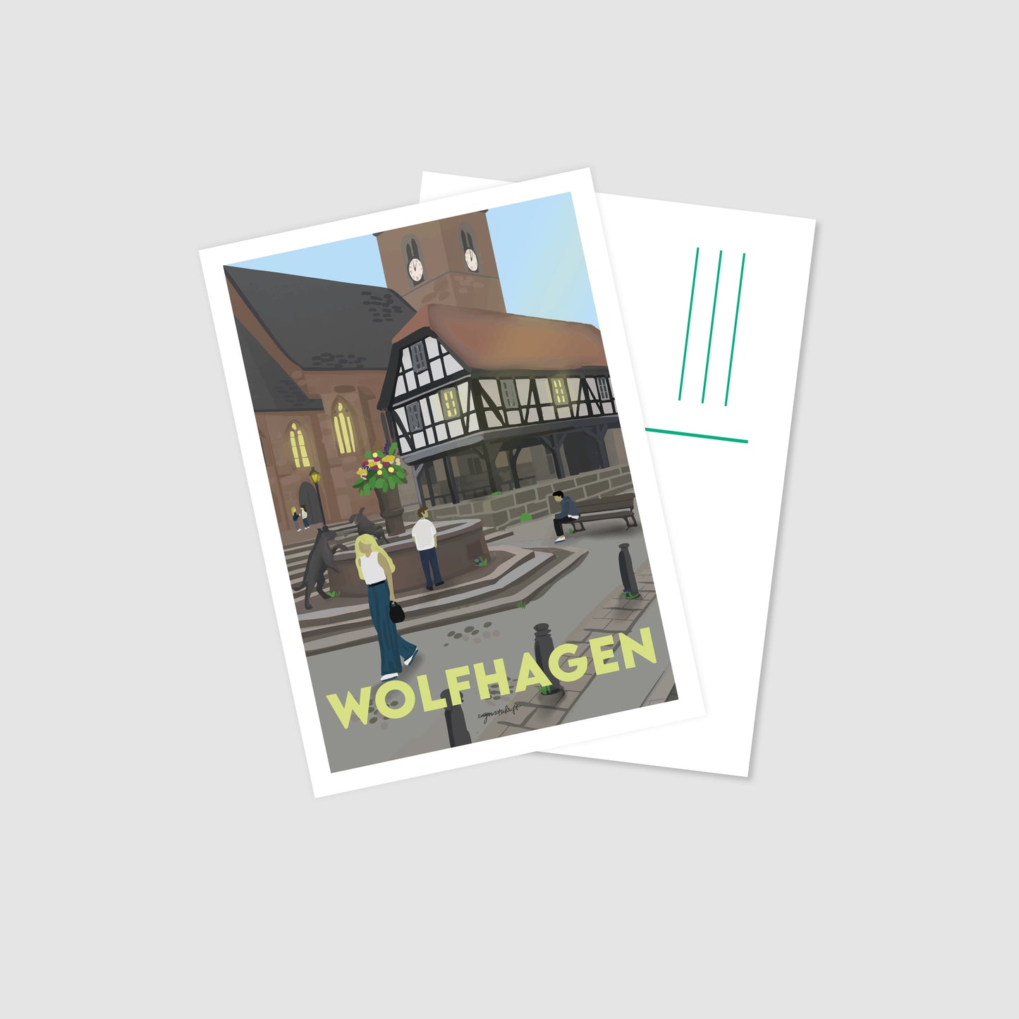 Postkarte Wolfhagen