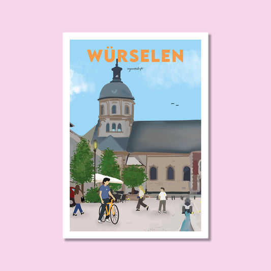 Heimatposter Würselen