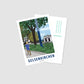 Handgezeichnete Postkarte Gelsenkirchen