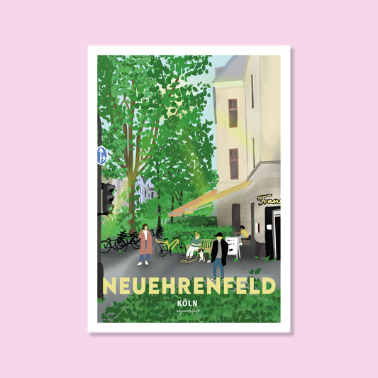 Heimatposter Neuehrenfeld Köln