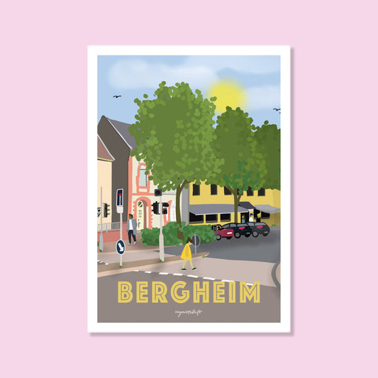 Heimatposter Bergheim