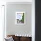Handgezeichnetes Heimatposter Straberg Dormagen – Ansicht 2