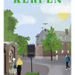 Handgezeichnetes Heimatposter Kerpen – Ansicht 2