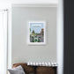 Handgezeichnetes Heimatposter Anstel Rommerskirchen – Ansicht 2