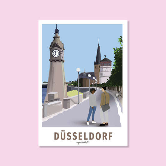 Heimatposter Düsseldorf